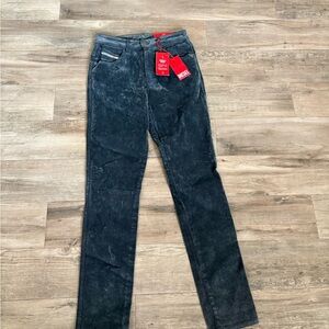 Womans DieselBlack Denim Jeans